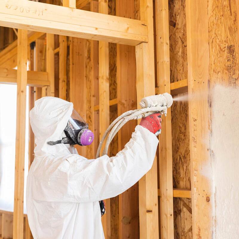 Installing Spray Foam